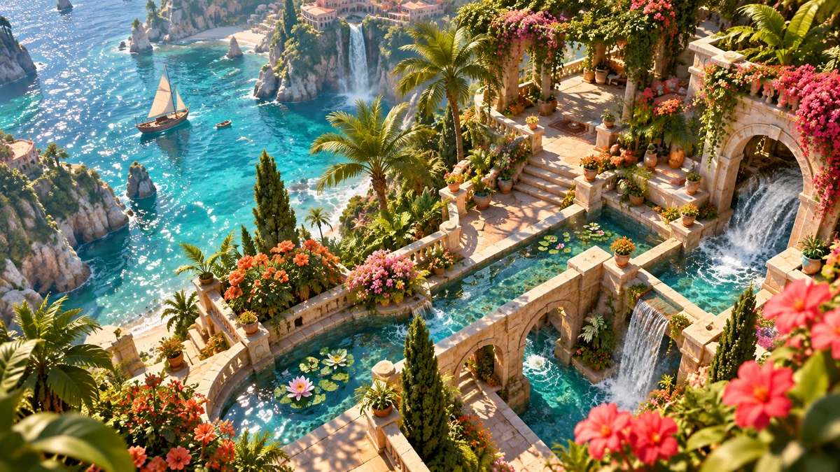 Tide Garden — original concept illustration